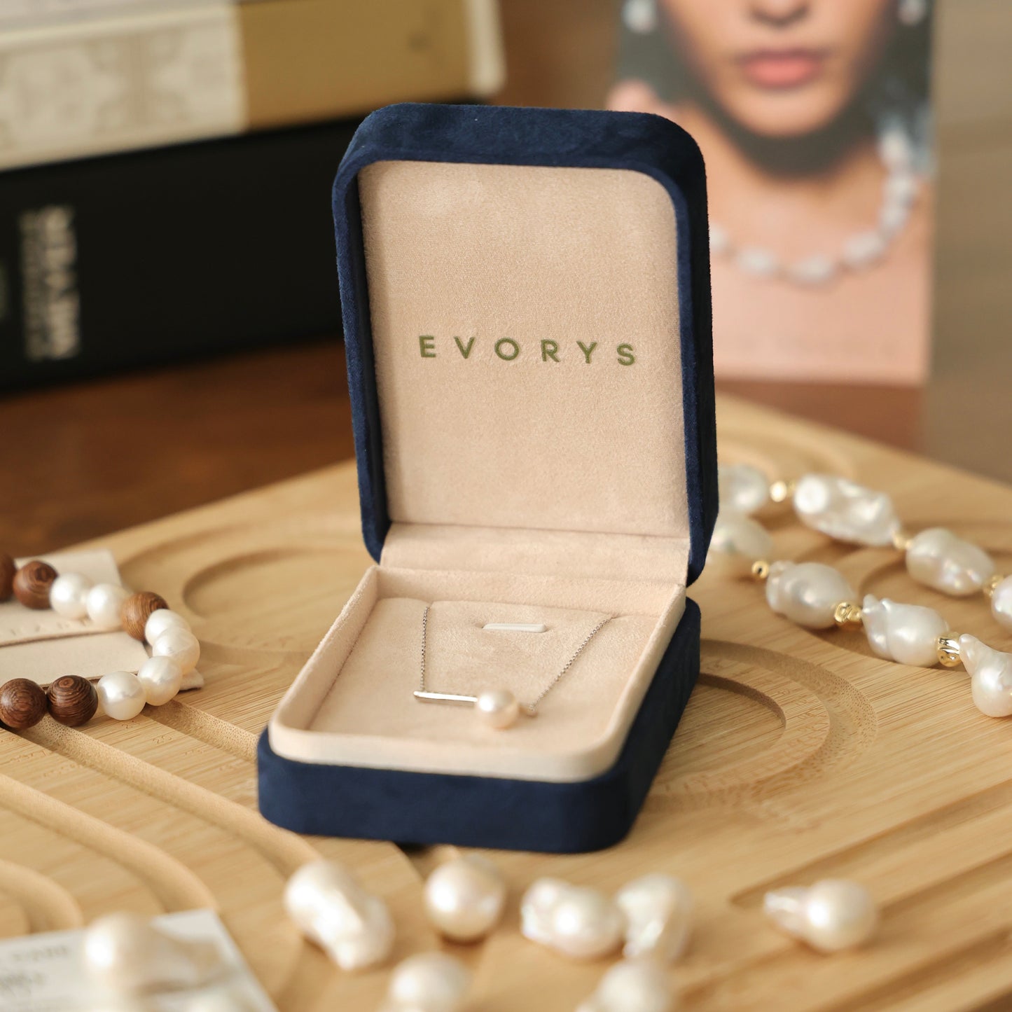 Themis Pendant - 8mm AAAA Pearl Your Way