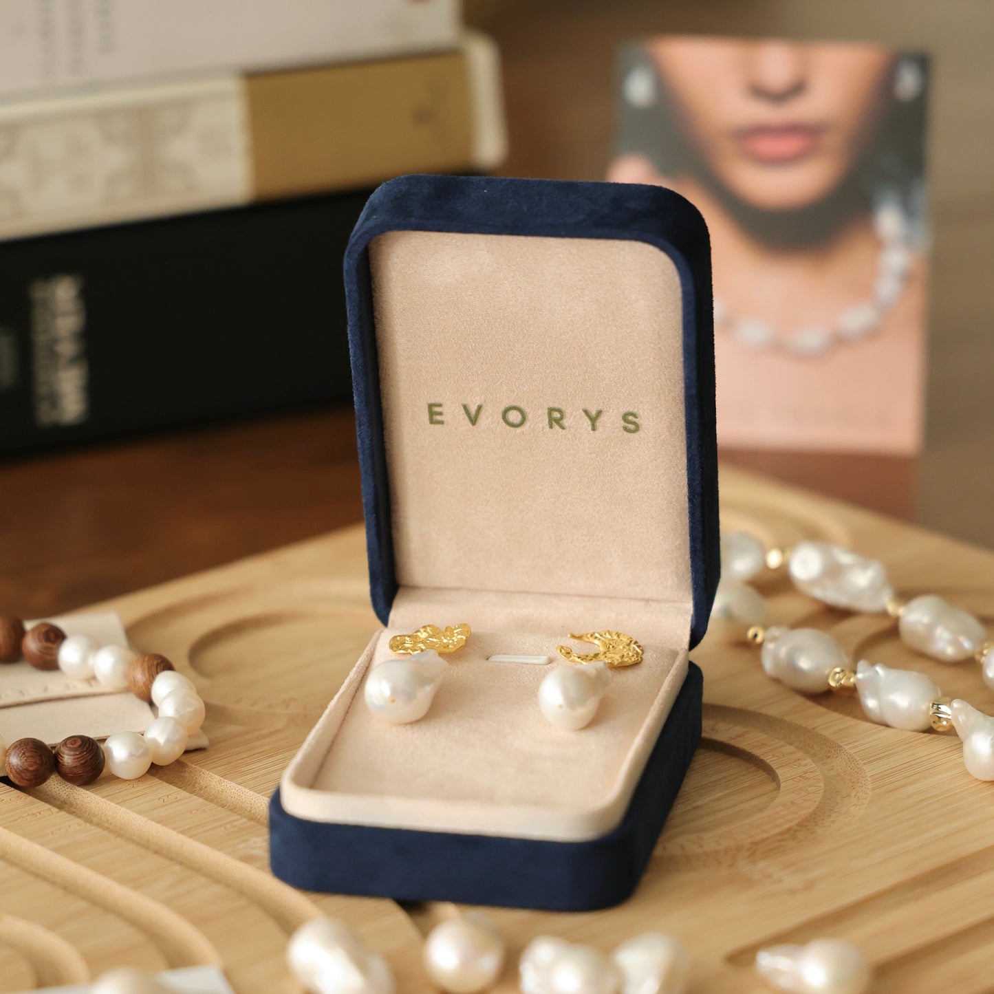 Selene & Apollo - 12mm AAA Baroque Pearls